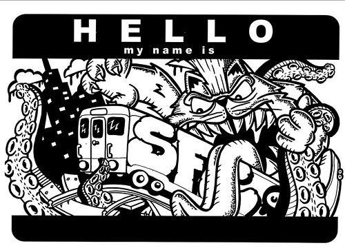 Hello my name is SuperFatCat by SFC...Creature Ink.