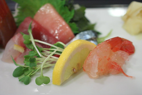 Sashimi Platter (Amaebi, Isaki, Maguro, Aji, Toro)