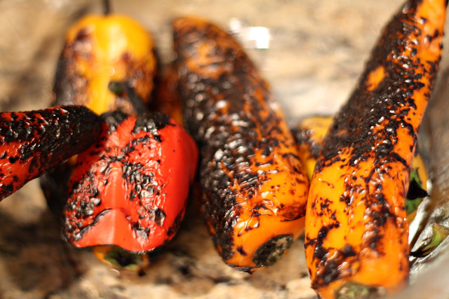 002 Roasted bell peppers