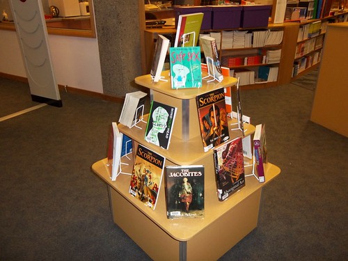 Book display Rosny College by meadowlea