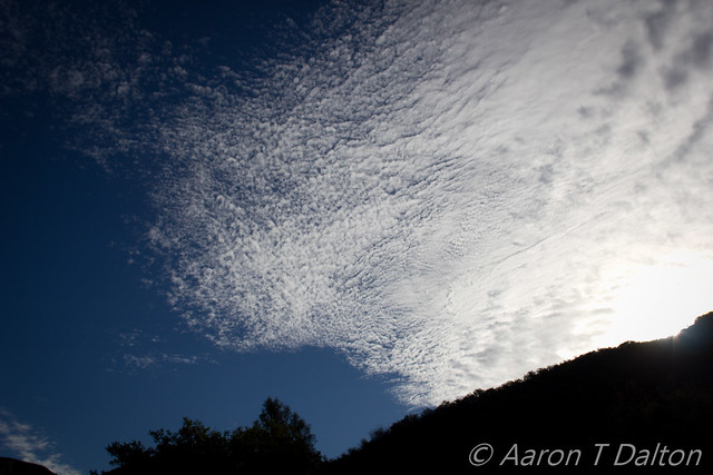Speckled Clouds for a Hike