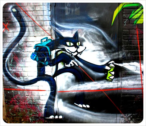 toronto graffiti cat