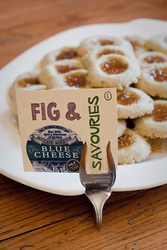 Fig & Blue Cheese Savouries