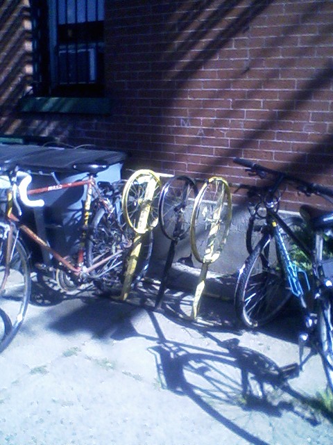 Buena Vista Coffeehouse bike rack