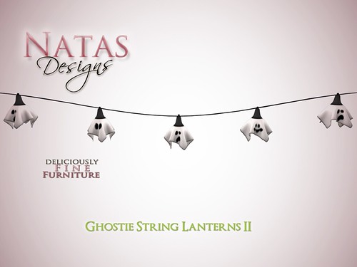 Ghostie String Lanterns II by natashashoteka