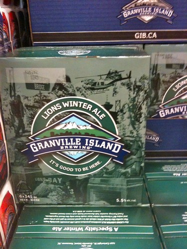 Granville Island Lions Winter Ale. Mmm, beer.