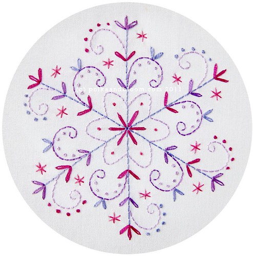 2011 Snowflakes - Lilac