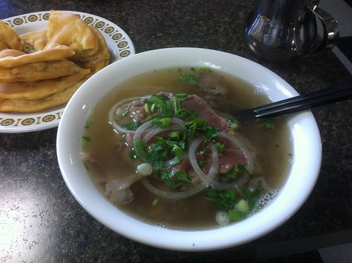 Pho with Steak and Brisket by raise my voice