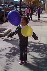 Bored With Two Balloons