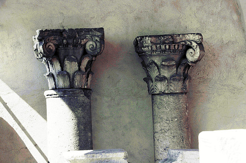 Ancient Pillars in Verona