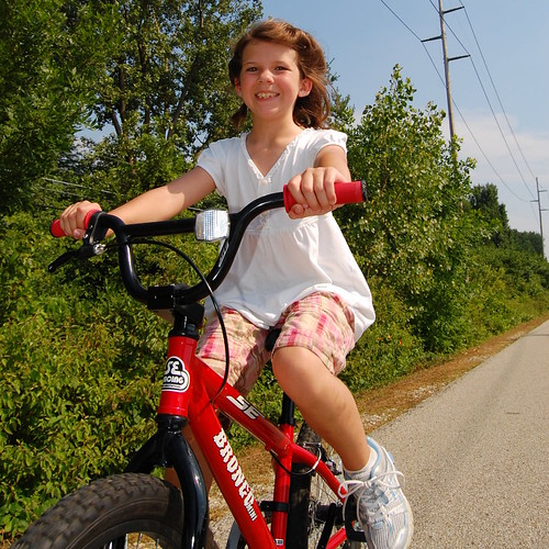 Hannah Biking