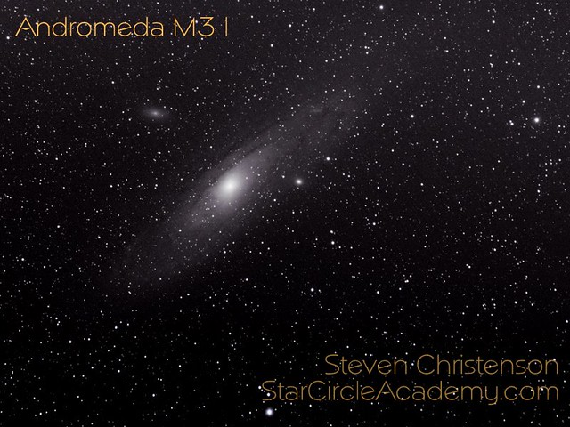 Andromeda - Messier Object 31 and M110 [B_038508-22 DSS]