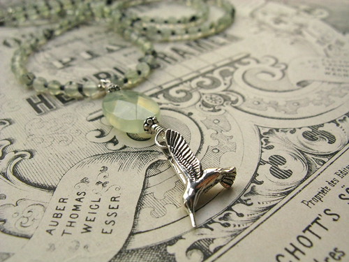 Freedom necklace in green