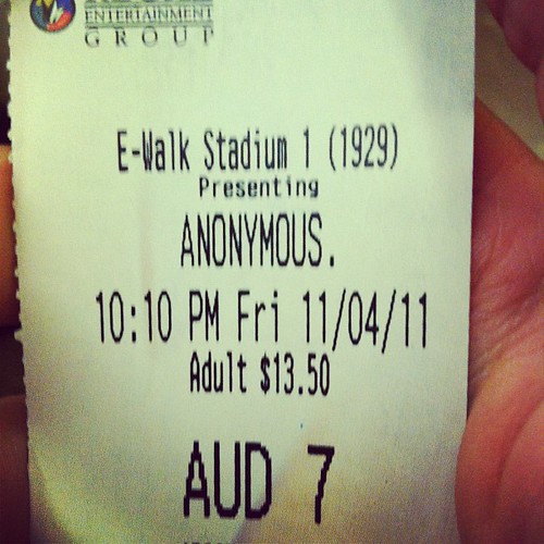 Day 156: Anonymous - Good Movie by lalasappy