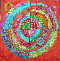 recycled circles student work