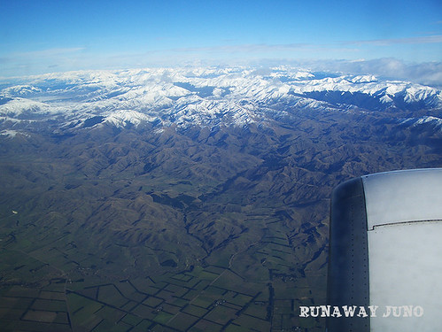 Southern Alps from the air