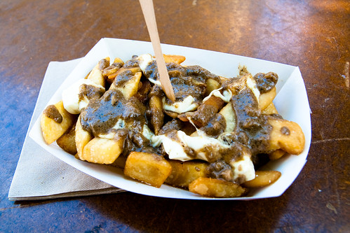 "Poutine" at Franktuary Truck
