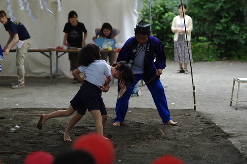 幼稚園相撲大会