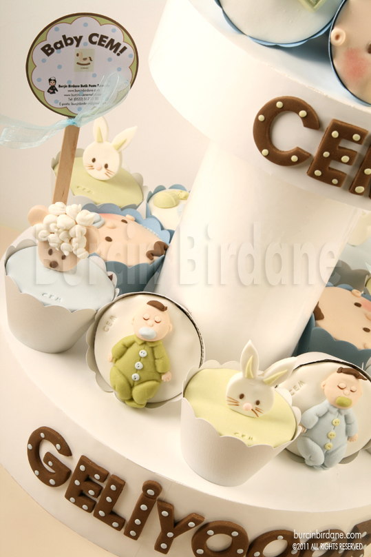 Baby Shower Cupcake Standi 3