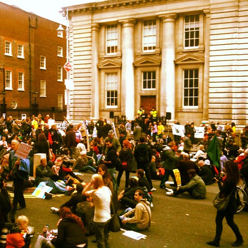 #15o #oct15 #15october #15m #15oct #globalrevolution #democracy #protest #dublin by Gribers