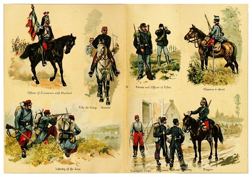008-Armada francesa-Armies of Europe (1890)- Fedor von Köppen