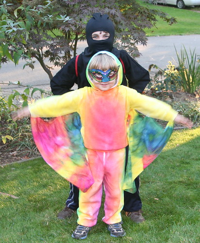 Ninja and Rainbow Dragon