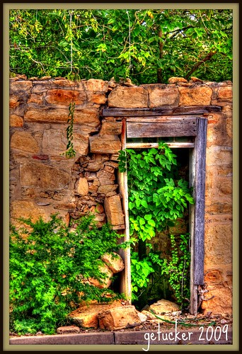 Texas Doorway by the Gallopping Geezer