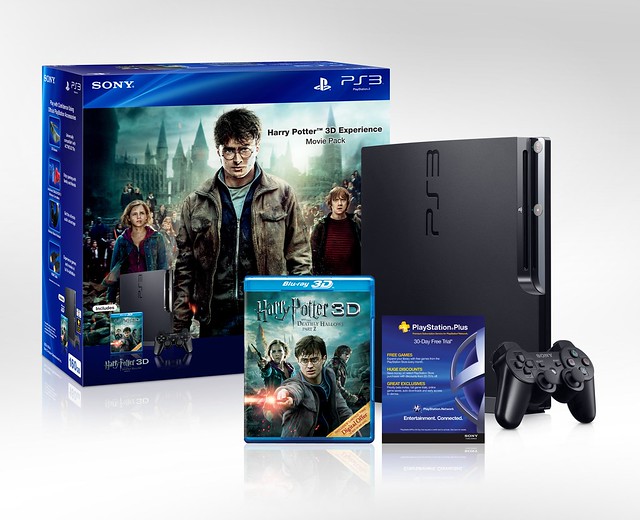 The Harry Potter 3D Experience Movie Pack PS3 bundle
