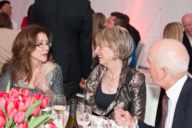 Mary McDonnell with Ricki and Joel Robinson