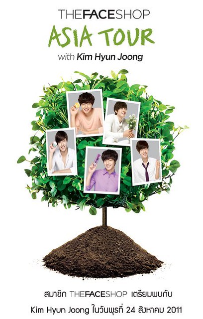 Kim Hyun Joong The Face Shop Promotion in Thailand