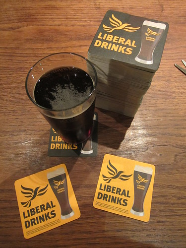Liberal Drinks beermats safely arrived