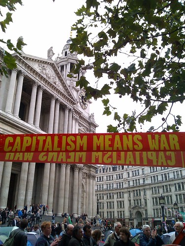 "Capitalism means war"