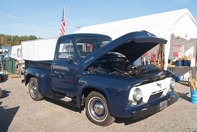 classic ford truck vintage pickup 1954 f100 2011 nikond200 ardennorthcarolina fallharvestdays
