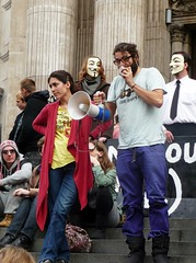 occupylsx: announcement at occupy london general assembly