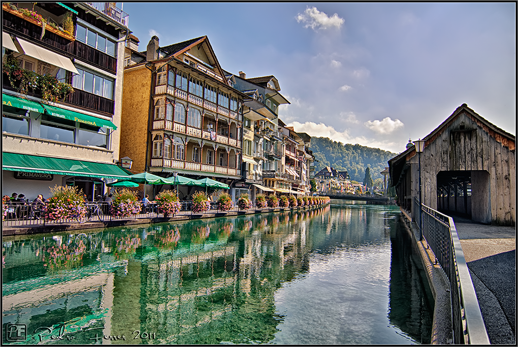 Suiza - Pueblos con encanto - Thun - Puente