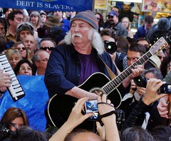 David Crosby Occupy Wall Street 2011 Shankbone