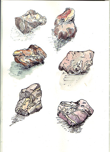 Steine aus der Sächsischen Schweiz by Inky's Journal