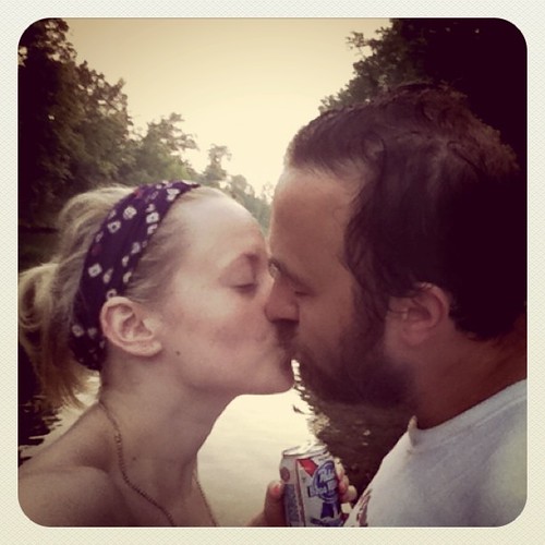 Kissin on the lake :)