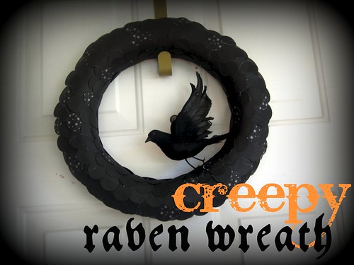 raven wreath