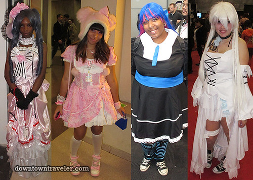 2011 NY Comic Con Women Anime Costumes