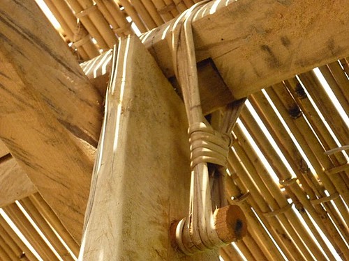達魯岸的關鍵在於栓子與藤的運用（圖片來源：米粑流部落格）