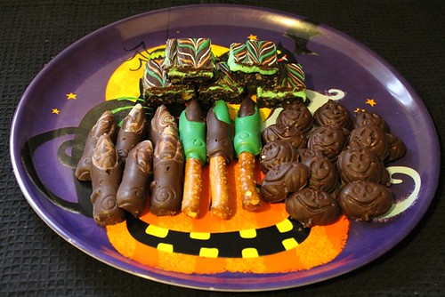 Halloween Chocolates and Cookies