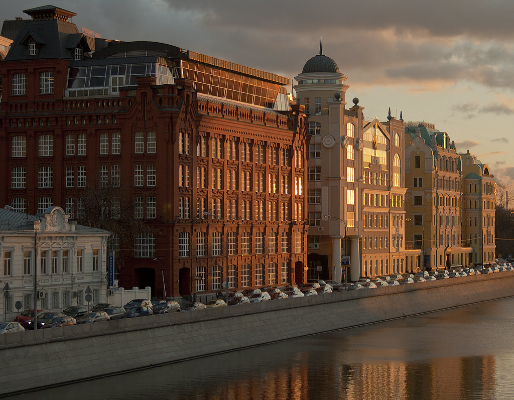 : Moscow riverside