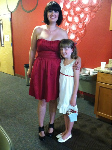 Me and E at the wedding