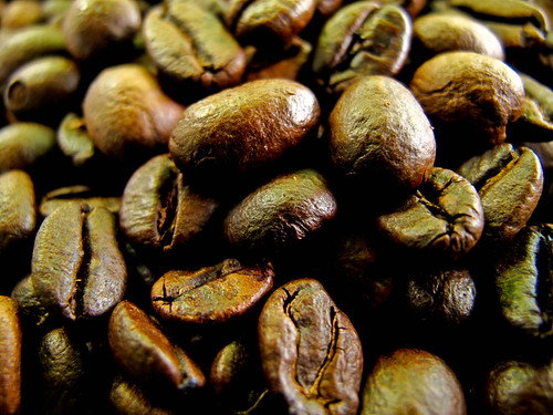 IMG_2098 Kaffa  Coffee beans ：Freshly ground for tea break