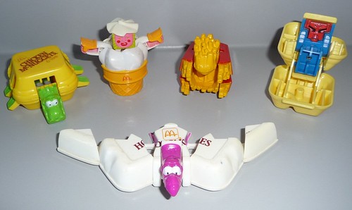 McDonald Happy Meal Toys circa mid-80s