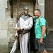 My mate at Carcassonne Castle