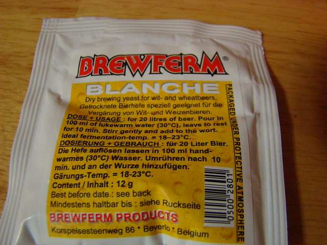 Brewferm Blanche wit yeast