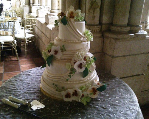 Daria n Travis Wedding Cake by Baking Jeannie