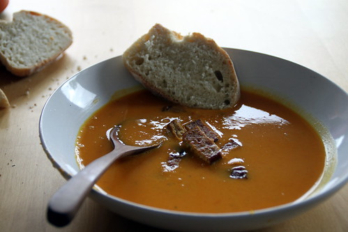 pumpkin soup.